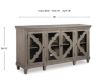 Ashley Furniture Industries In FOSSIL RIDGE ACCENT CABINET small image number 4