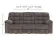 Ashley Acieona Reclining Sofa with Drop Down Table small image number 3