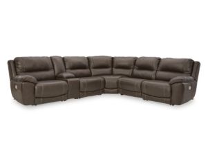 Ashley Dunleith 6-Piece Leather Power Reclining Sectional