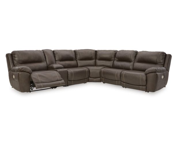 Ashley Dunleith 6-Piece Leather Power Reclining Sectional large image number 2