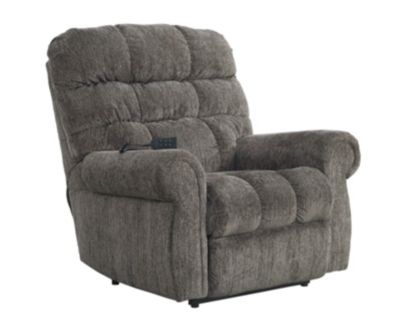 Ashley Ernestine Slate Power Lift Recliner