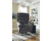 Ashley Ernestine Slate Power Lift Recliner small image number 3
