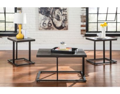 Ashley Airdon Coffee Table & 2 End Tables