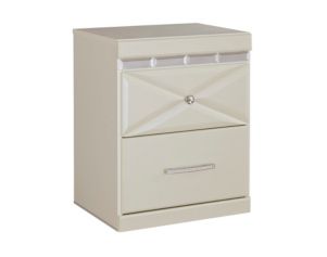 Ashley Dreamur White Nightstand