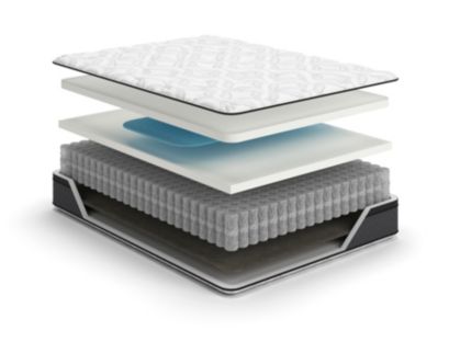 Ashley 12-Inch Medium Hybrid Twin Mattress in a Box