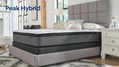 Ashley 12-Inch Medium Hybrid Twin Mattress in a Box image number 111