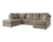 Ashley O'Phannon Brown 2-Piece Sectional with Left-Facing Chaise small image number 1