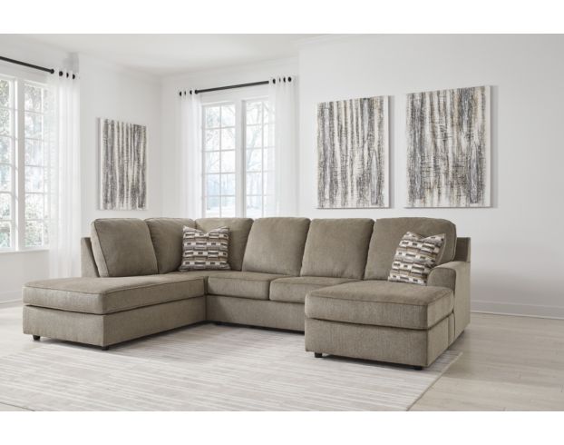 Ashley O'Phannon Brown 2-Piece Sectional with Left-Facing Chaise large image number 6