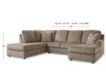 Ashley O'Phannon Brown 2-Piece Sectional with Left-Facing Chaise small image number 8