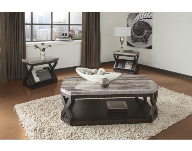 Ashley Radilyn Coffee Table & 2 End Tables large image number 2