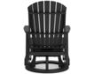Ashley Hyland Wave Black Outdoor Swivel Glider Chair small image number 4