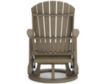 Ashley Hyland Wave Driftwood Outdoor Swivel Glider Chair small image number 4