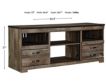 Ashley Trinell 63" TV Stand for TVs up to 70” small image number 6