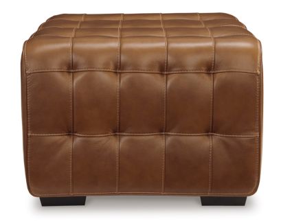 Ashley Temmpton Leather Ottoman