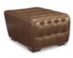 Ashley Temmpton Leather Ottoman small image number 2