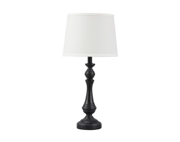 Ashley Kian Black & White Table Lamp large image number 1