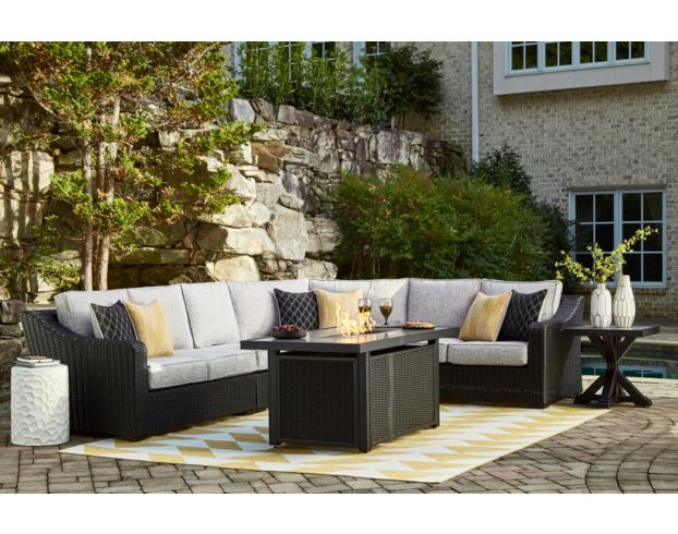 Ashley Beachcroft Black 4-Piece Sectional large image number 3