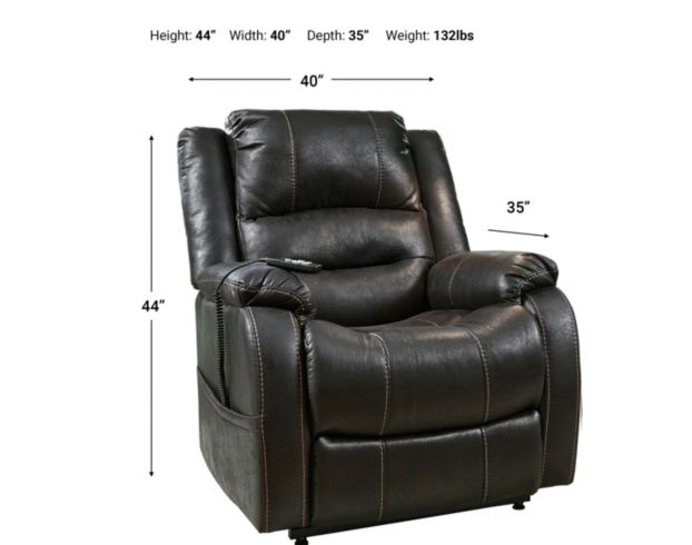 Signature design by ashley deals yandel power lift oversized recliner