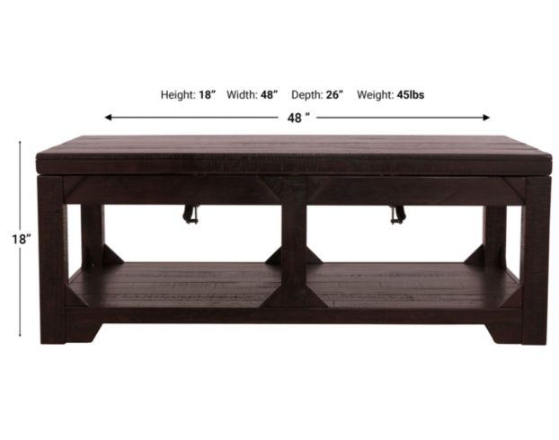 Ashley Rogness Lift-Top Coffee Table large image number 12