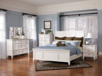 ashley prentice 4-piece queen bedroom set | homemakers furniture