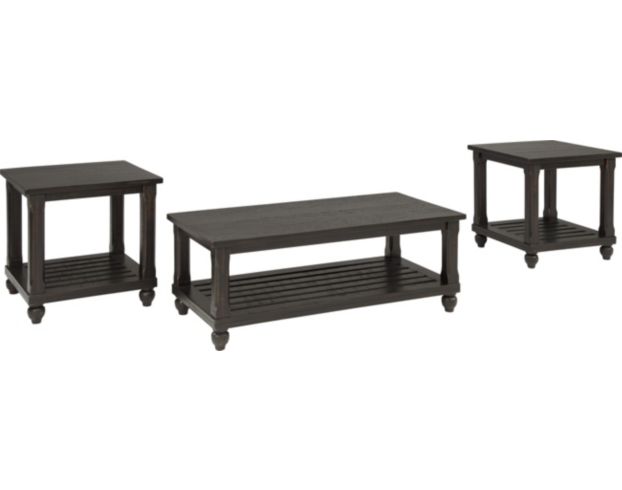 Ashley Mallacar Coffee Table & 2 End Tables large image number 1