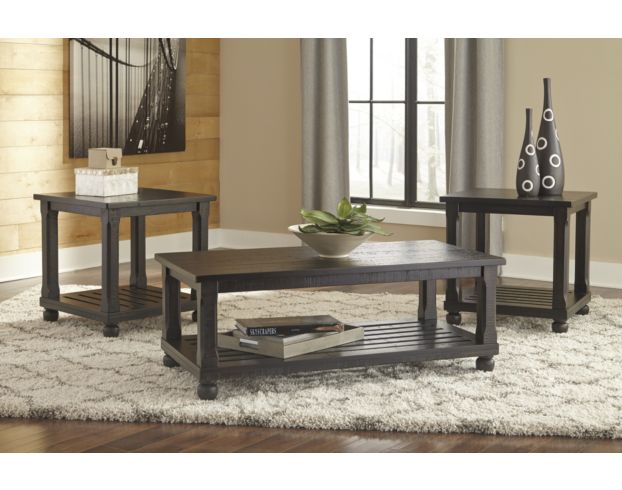 Ashley Mallacar Coffee Table & 2 End Tables large image number 2