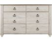 Ashley Willowton White Dresser small image number 1