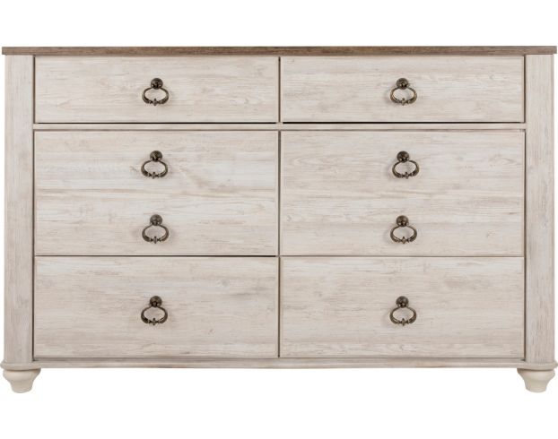 Ashley Willowton White Dresser large