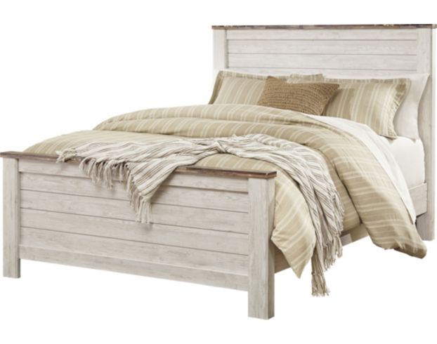 Ashley Willowton Queen Panel Bed large