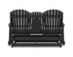Ashley Hyland Wave Black Outdoor Glider Sofa small image number 5