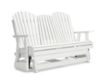 Ashley Hyland Wave White Outdoor Glider Sofa small image number 2