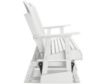 Ashley Hyland Wave White Outdoor Glider Sofa small image number 4