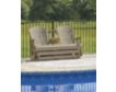 Ashley Hyland Wave Driftwood Outdoor Glider Sofa small image number 7