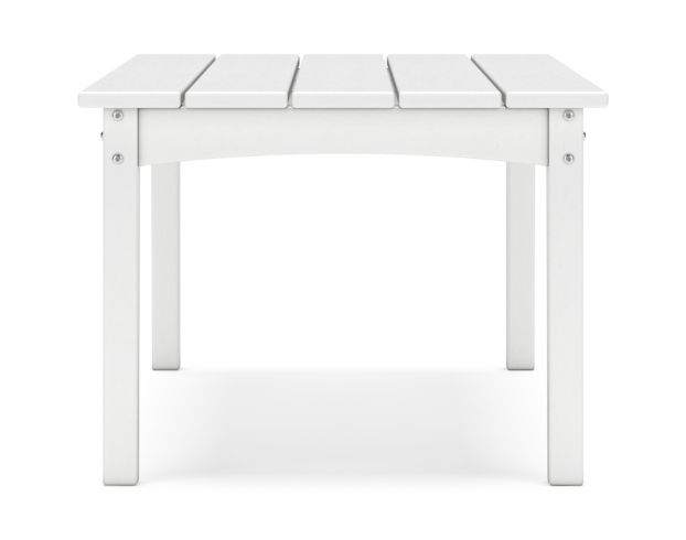 Ashley Hyland Wave White Outdoor Coffee Table large image number 3