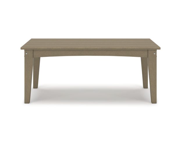 Ashley Hyland Wave Driftwood Outdoor Coffee Table large image number 1