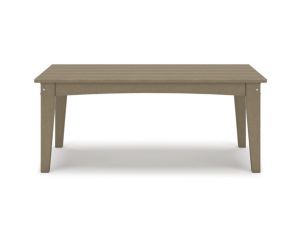 Ashley Hyland Wave Driftwood Outdoor Coffee Table