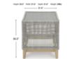 Ashley Seton Creek Outdoor End Table small image number 9