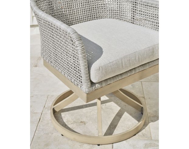 Ashley Seton Creek Outdoor Swivel Dining Chair (Set of 2) large image number 5