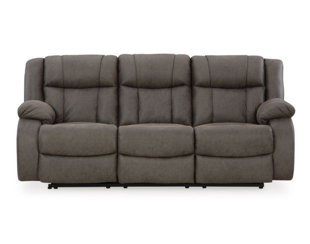 Ashley First Base Reclining Sofa large image number 1