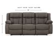 Ashley First Base Reclining Sofa small image number 10