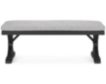 Ashley Beachcroft Black Outdoor Dining Bench small image number 1