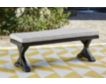 Ashley Beachcroft Black Outdoor Dining Bench small image number 5