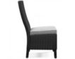 Ashley Beachcroft Black Outdoor Dining Chair (Set of 2) small image number 3