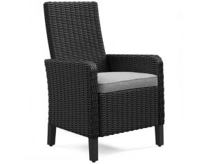 Ashley Beachcroft Black Outdoor Dining Arm Chair (Set of 2)