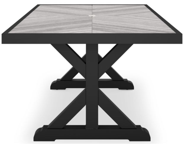 Ashley Beachcroft Black Outdoor Dining Table large image number 3