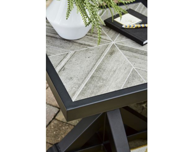 Ashley Beachcroft Black Outdoor End Table large image number 3