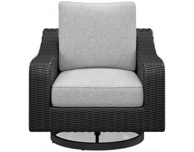 Ashley Beachcroft Black Swivel Lounge Chair large image number 1