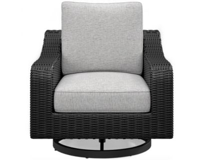 Ashley Beachcroft Black Swivel Lounge Chair