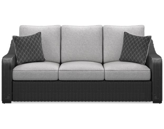 Ashley Beachcroft Black Outdoor Sofa large image number 1