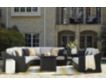Ashley Beachcroft Black Outdoor Sofa small image number 7